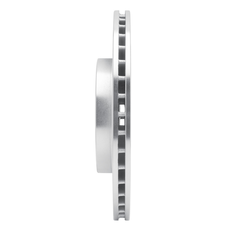 Mini Cooper Paceman Brake Rotor (1) - Front Right - R1 Concepts - Drilled & Slotted - Silver - `11-`16